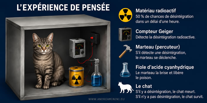 Expérience de pensée du chat de Schrödinger