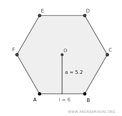 ejemplo de hexágono