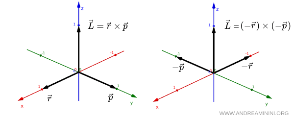 ejemplo de un vector axial