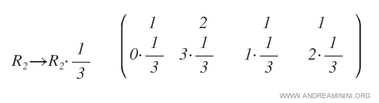 Normalisation du pivot