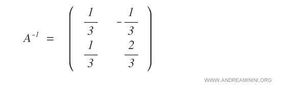 Matrice inverse finale
