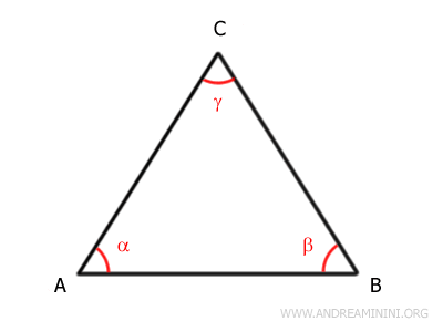 triángulo isósceles
