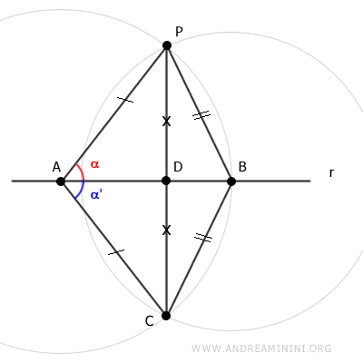 los segmentos PD y CD son congruentes
