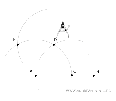determinación del punto E