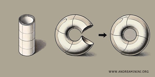 exemple de tore obtenu à partir d’un cylindre