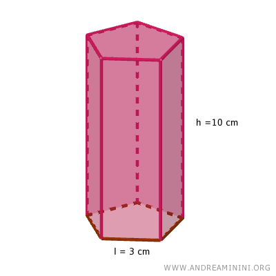 example of a right prism with a pentagonal base
