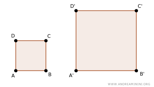 two similar polygons