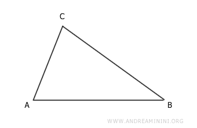 triángulo ABC